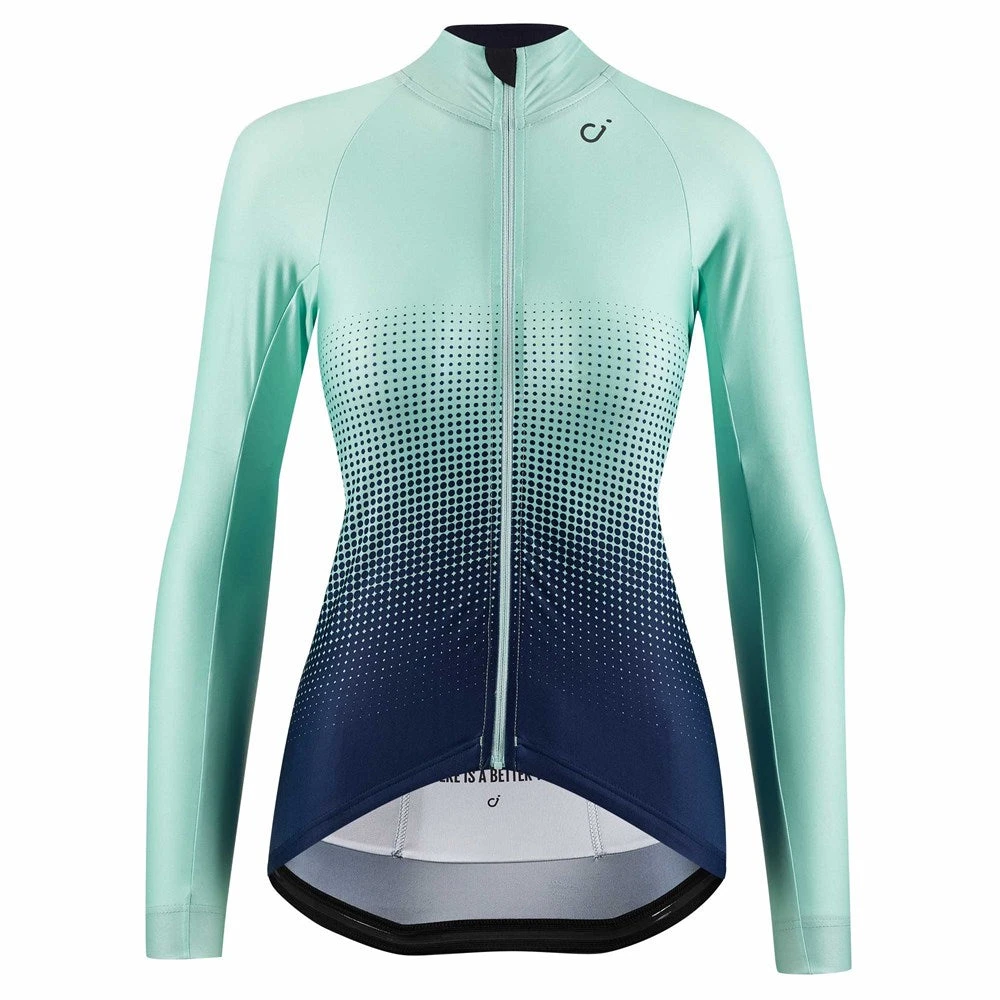 Mint Halftone SE Long Sleeve Women's Jersey