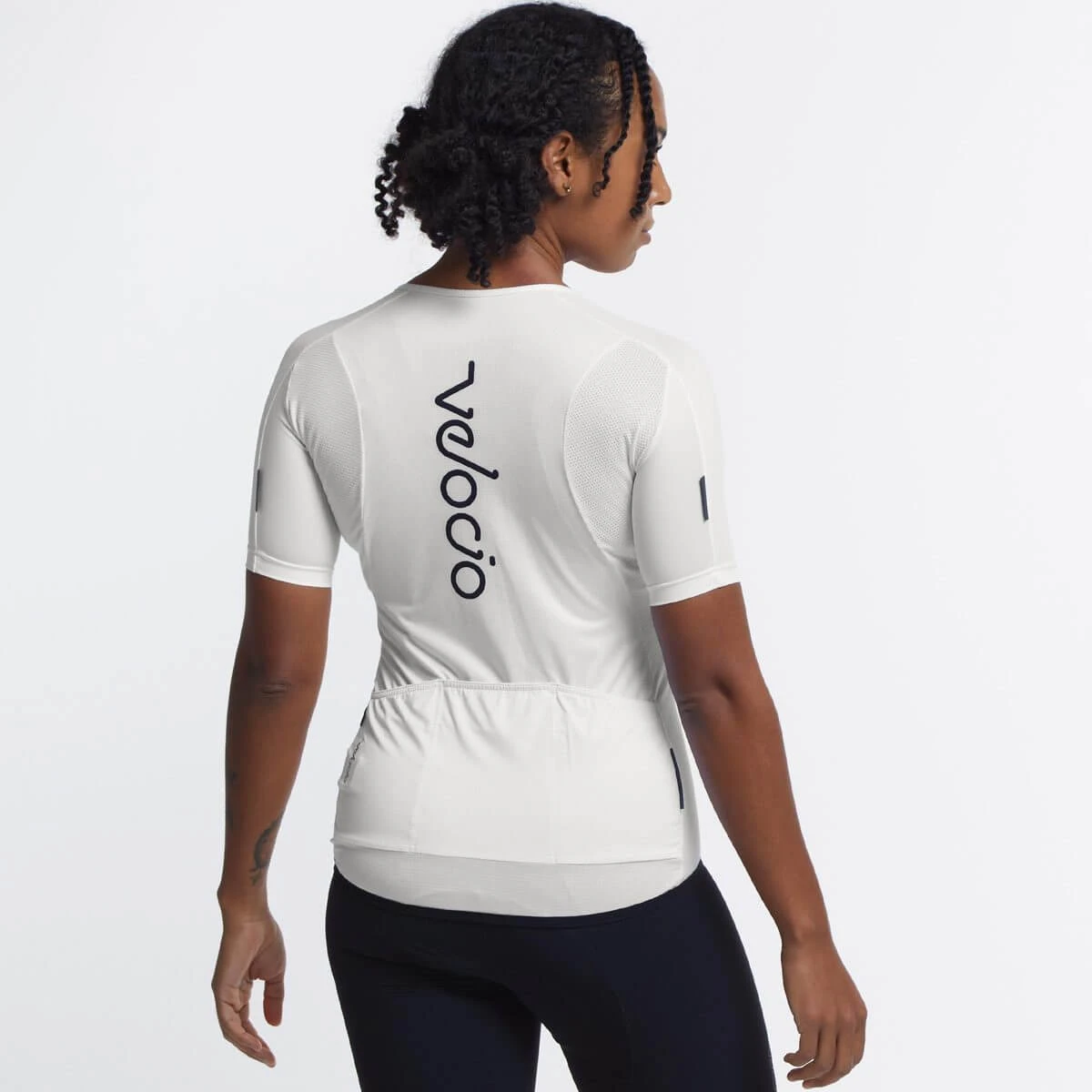 White Radiator Mesh Women's Jersey - Image 2