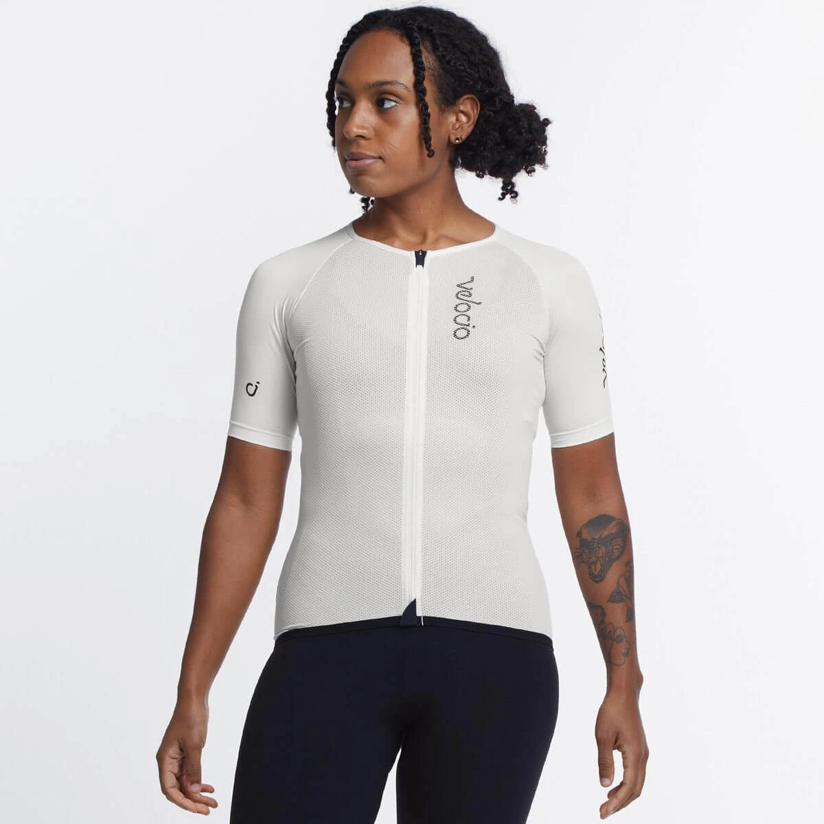 White Radiator Mesh Women's Jersey